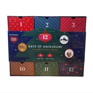 NEW Red Heart Amigurumi Advent Calendar Crochet Kit